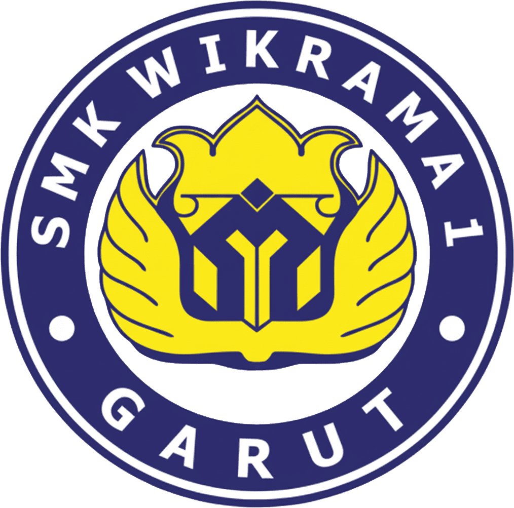 Logo SMK Wikrama 1 Garut